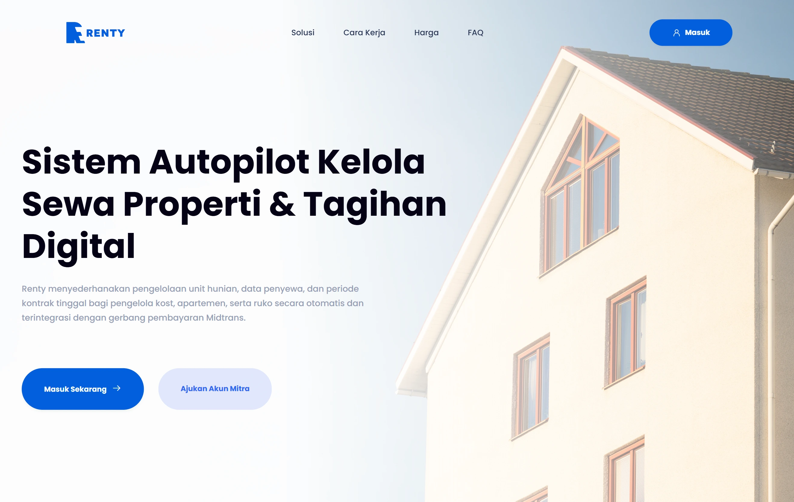 Renty Property SaaS Platform